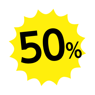 50%